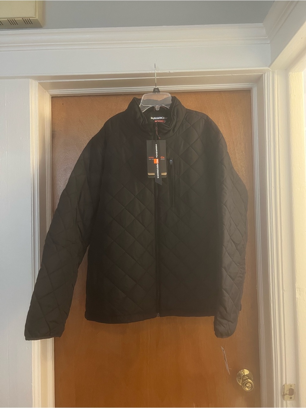 Hawke & Co Pro Performance Men’s Black The Chelsea Quilted Lightweight Jacket
